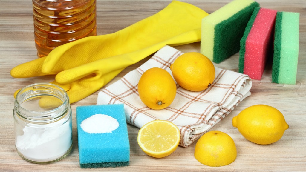 Eco friendly natural cleaners home cleaning concept picture id913838972